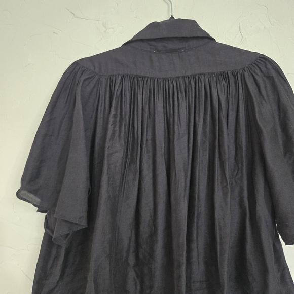 Tuckernuck Pomander Place Flowy Black Clemens Top, L - Picture 8 of 12